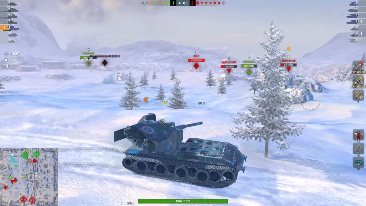 Waffen-5.2K DMG 4 KILLS #wotblitz#games#worldoftanksblitz#gaming#gameplay#pc#gamer#worldoftanks#wot