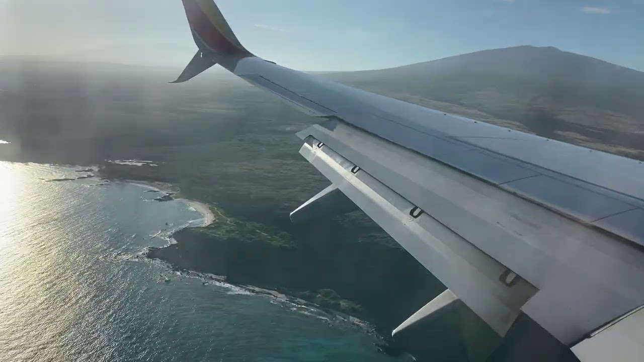 Southwest 737-800 Approach @ Kona (PHKO)