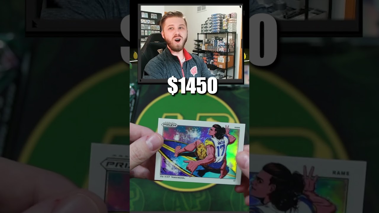 We Pulled 3 INSANE Cards Worth Almost $5000 From The New Prizm Football!  #sportscards #nfl