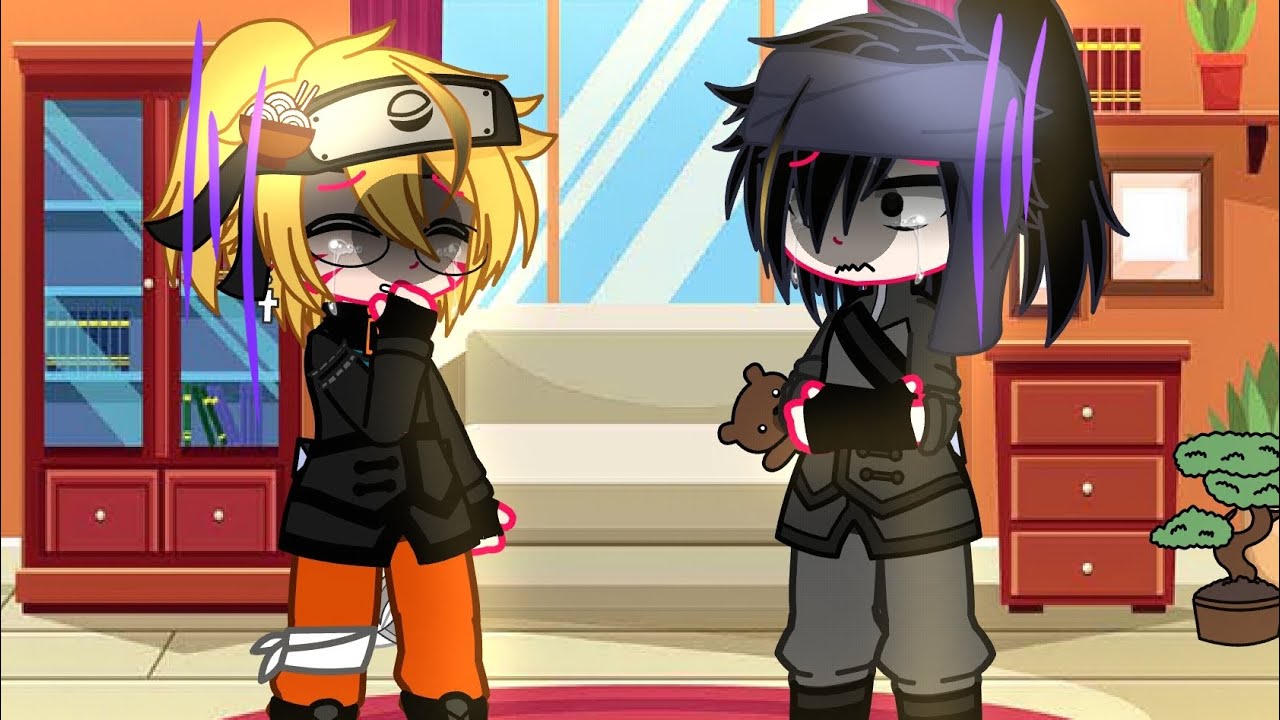 💔porque no me dijiste que esperabas un hijo mio💔//meme//sasunaru🧡💜//#naruto#gachaclub #sasunaru