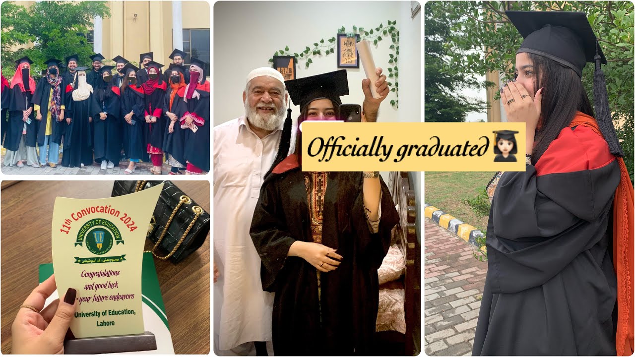 I graduated✨| Convocation ceremony 2024 at UE Attock | my deira restaurant review