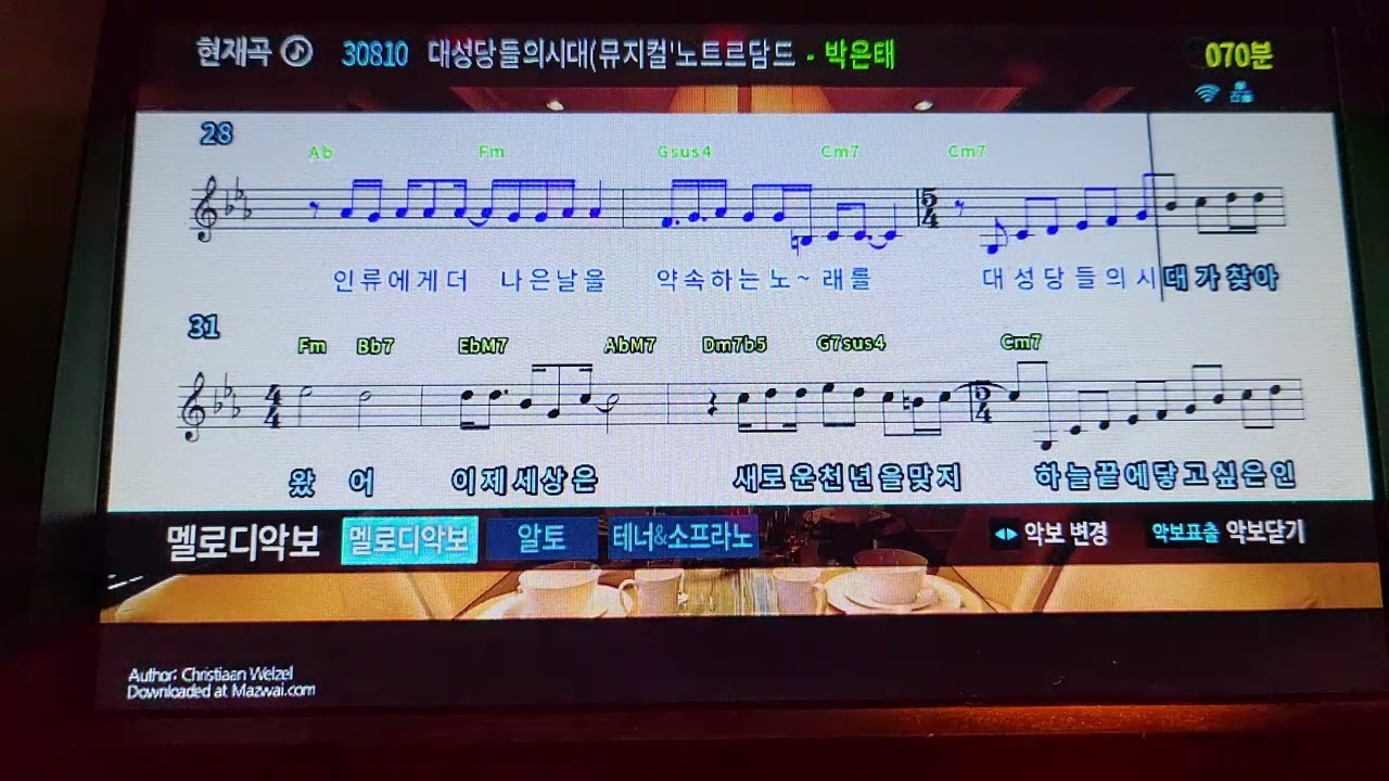 대성당들의 시대 - 박은태 / 일반인코노