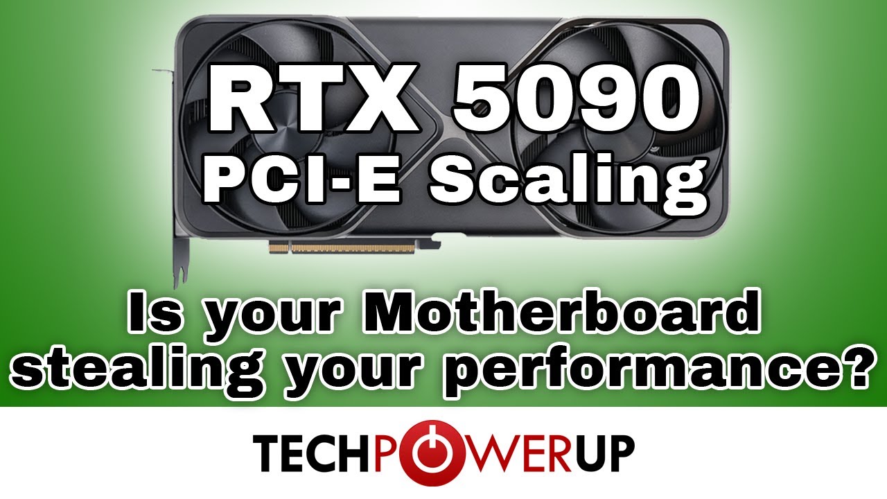 RTX 5090 PCI-E Performance Scaling Review - Do you need a new Motherboard?