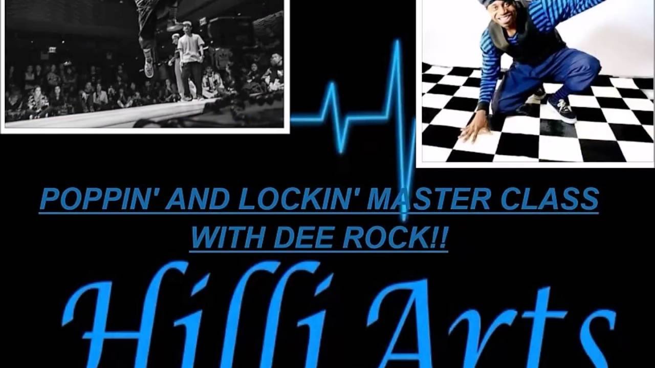 POPPING AND LOCKING | HILLIARTS | WITH D-ROCK