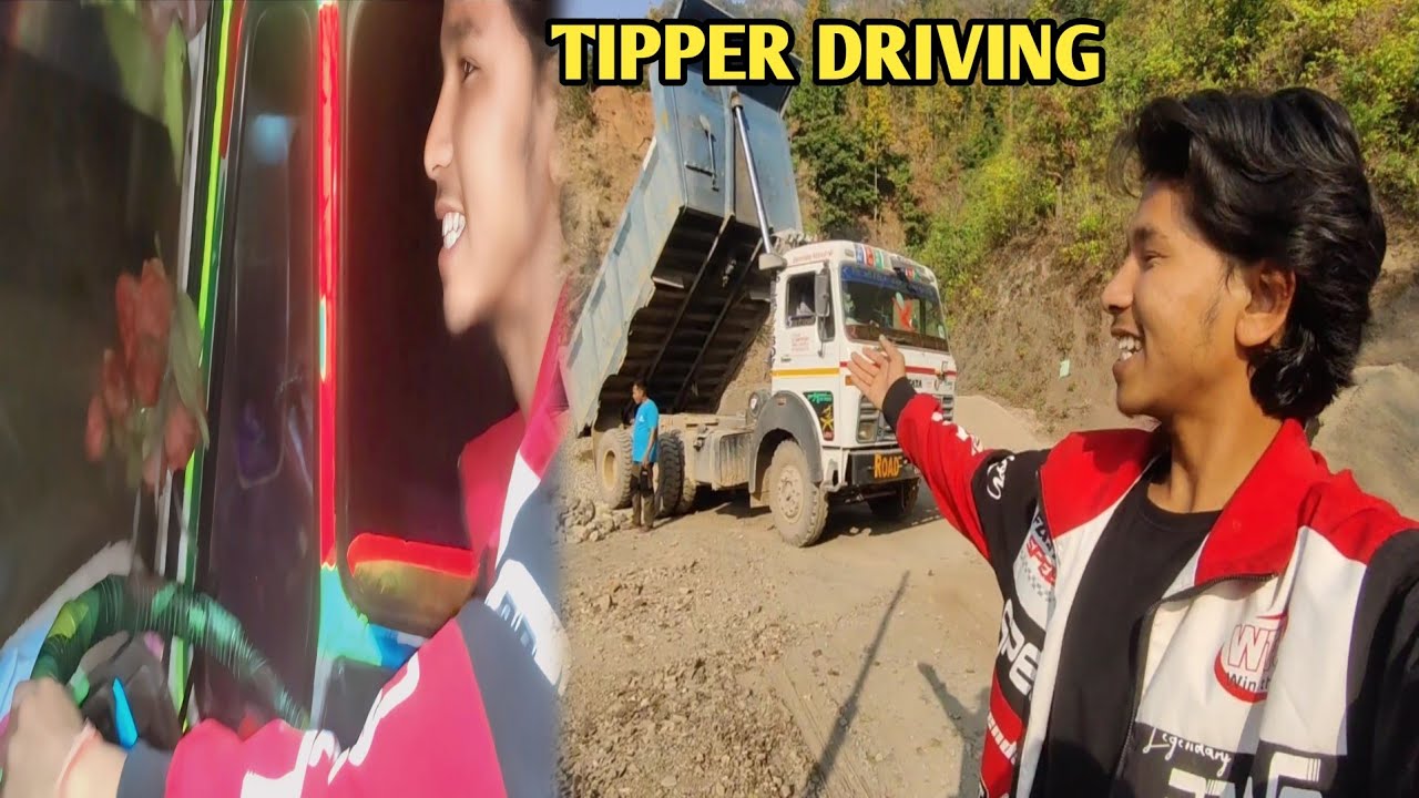 First Time Tipper driving🥰 || Jhandai Sato Gayo😱 || Sita Subash Vlog || 