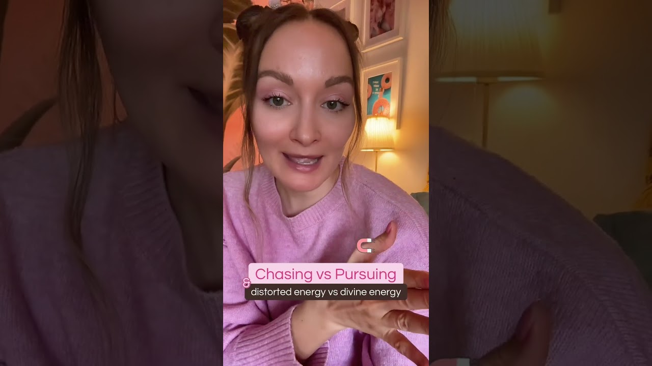 Chasing vs Pursuing 💞🏃🏻‍♂️ distorted vs divine