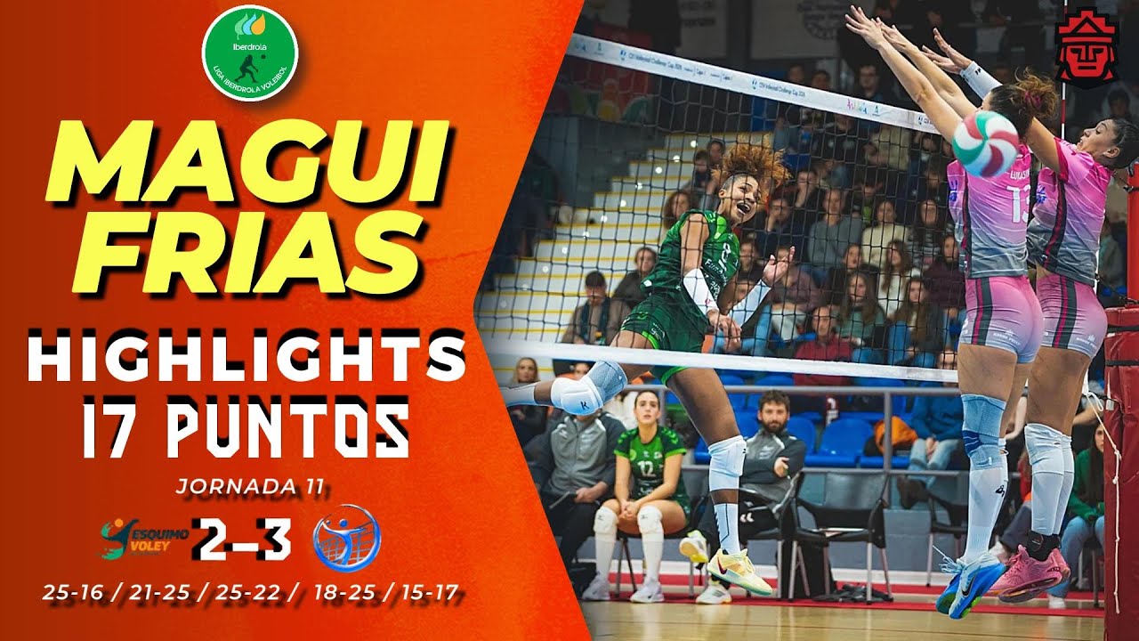 🇵🇪 MAGUI FRIAS - Highlights | SUPERLIGA ESPAÑOLA | JORNADA 11 | CAV Esquimo VS CV Melilla