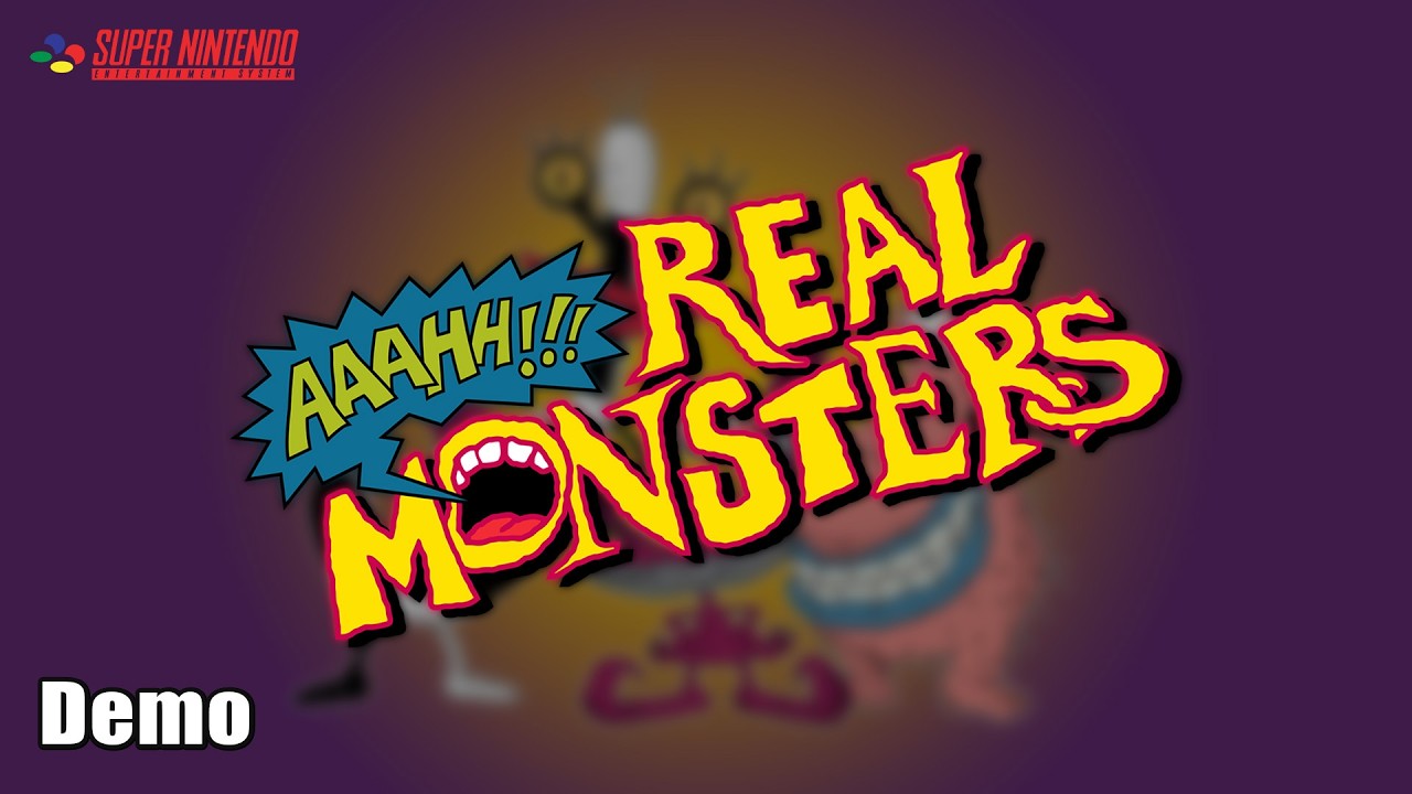 Aaahh!!! Real Monsters | Demo | Super Nintendo - Everyone