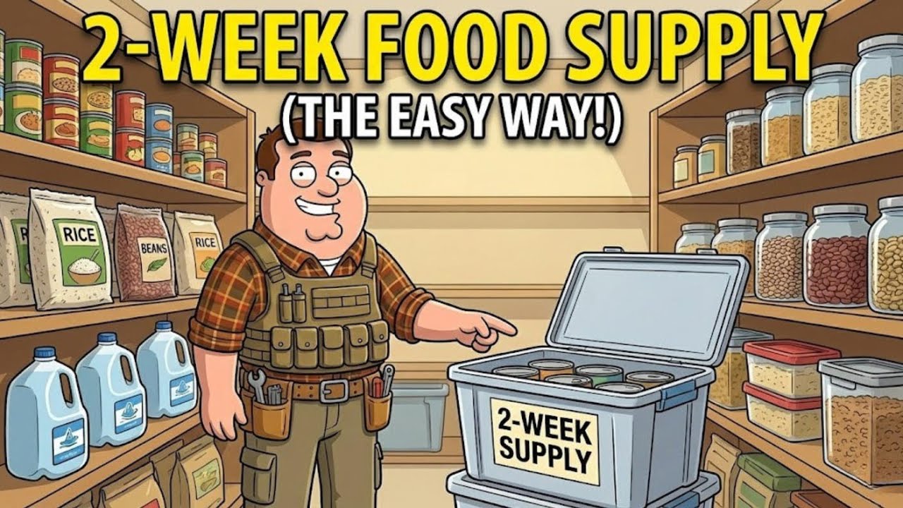 How to Build a 2-Week Emergency Food Supply (The Easy Way)