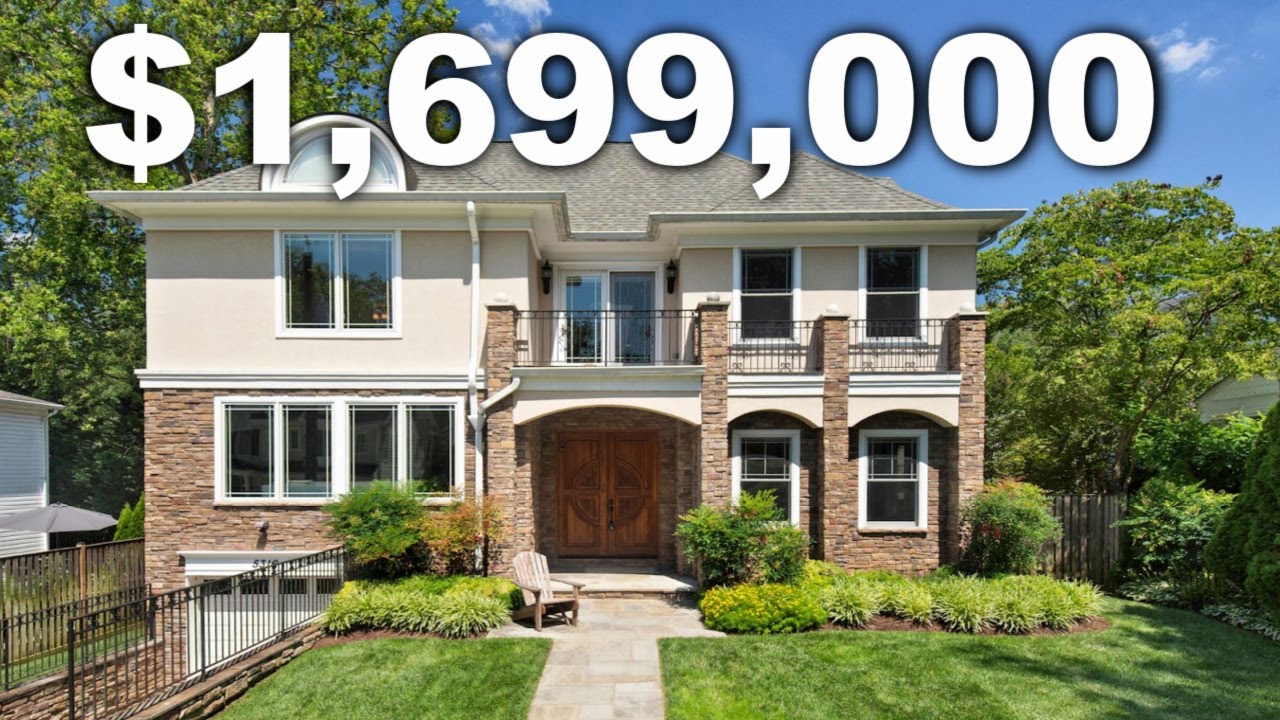 INSIDE a $1,699,000 Luxury Home in sought after  BETHESDA, MD!  Million Dollar Tour 2021