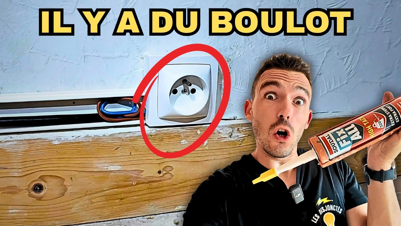 Rénovation Electrique les premières Prises et Alimentations EP02