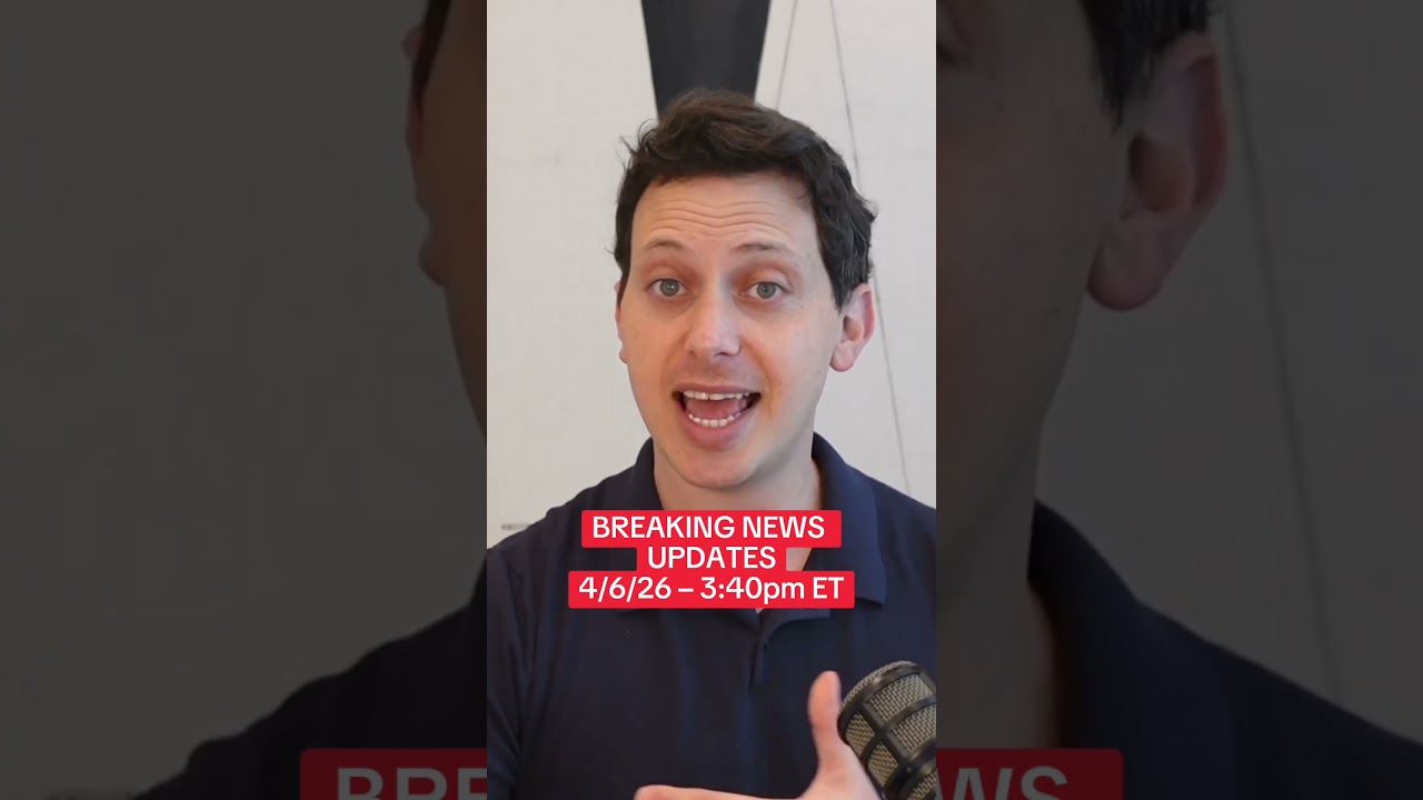 BREAKING NEWS UPDATES &mdash; 4/6/26 &ndash;&nbsp;3:40pm ET