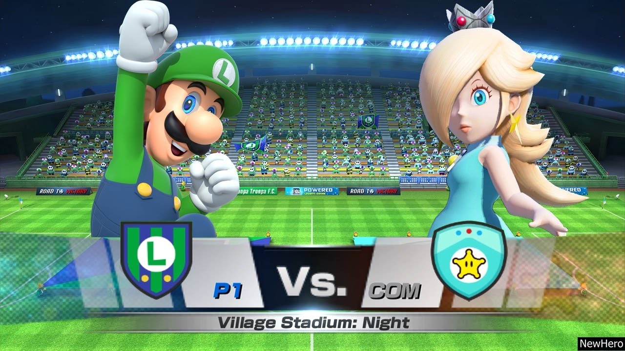Mario Sports Superstars - Team Luigi Vs. Team Rosalina