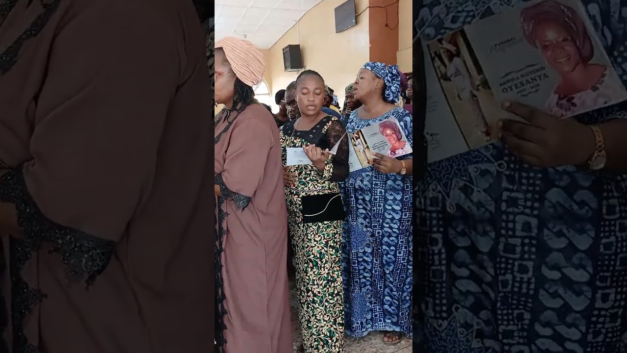 Procession funeral service of Abisola Oluyemisi Oyesanya