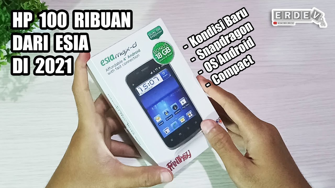Unboxing HP Android 100 Ribuan dari Esia di Tahun 2021 - ZTE N855D