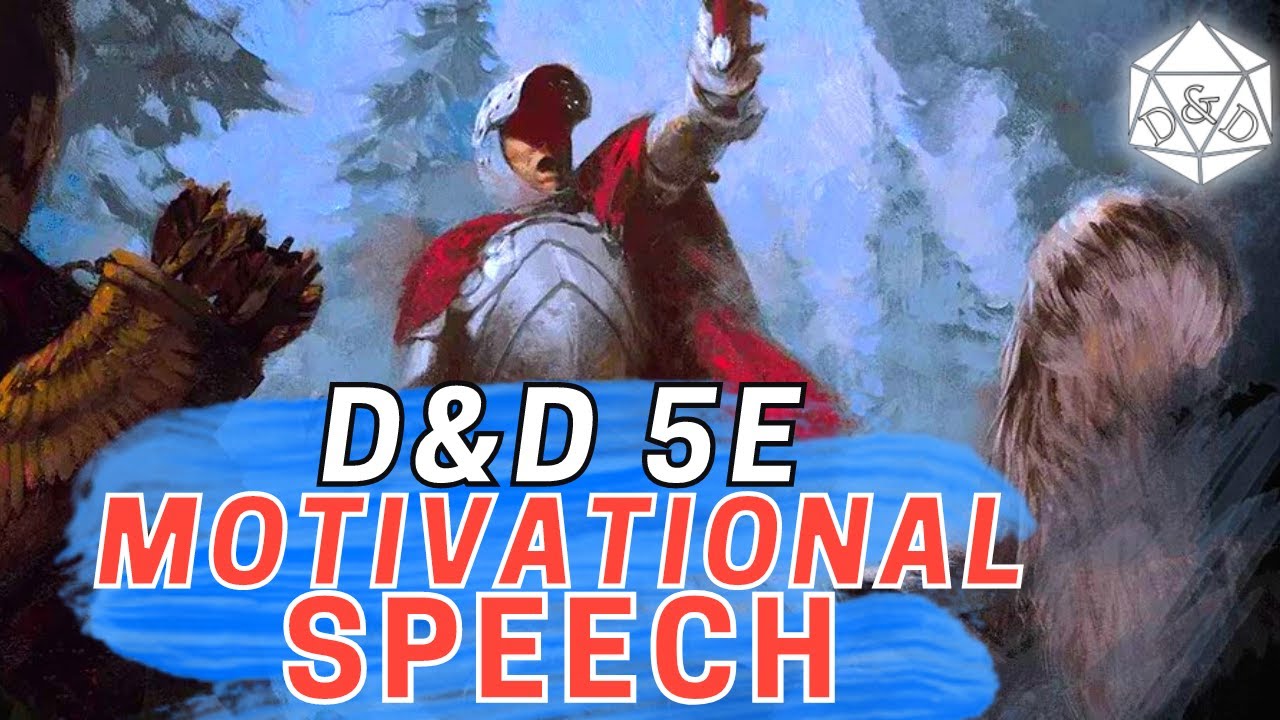 Why Motivational Speech is AMAZING at Higher Levels | Spells in D&D 5e