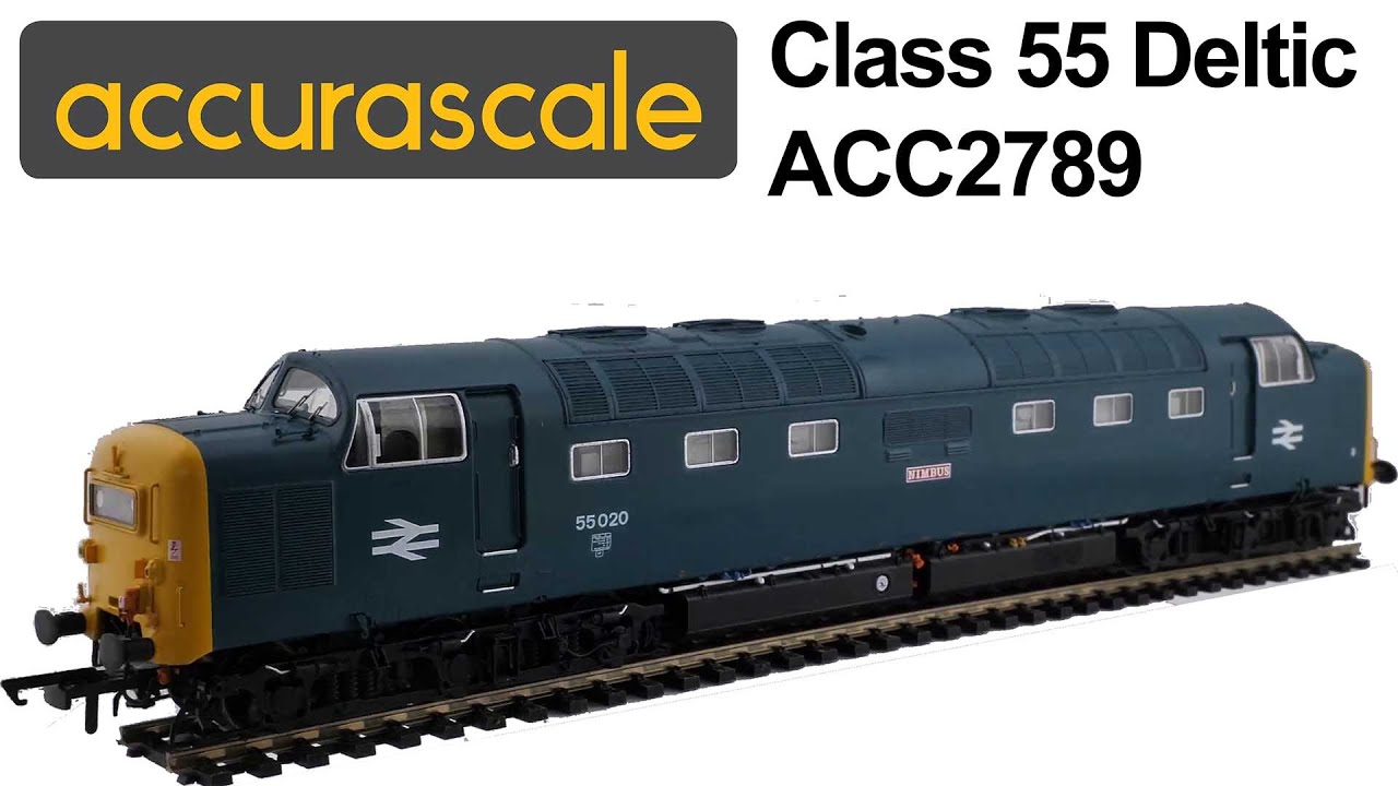 ACC2789 Accurascale OO Gauge Class 55 Deltic 'Nimbus' - BR Blue - 55020 ( 2nd run)
