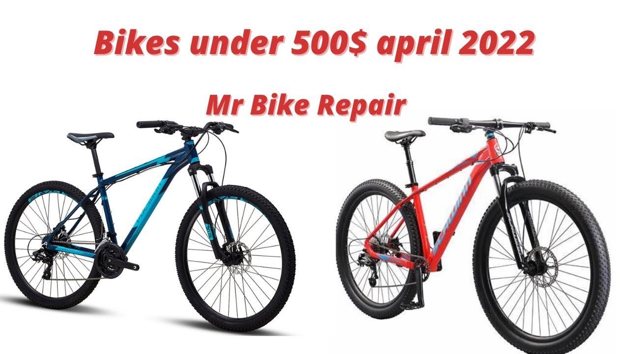 5 trail ready mountain bikes under 500$ in April 2022 #youtube #bike #review