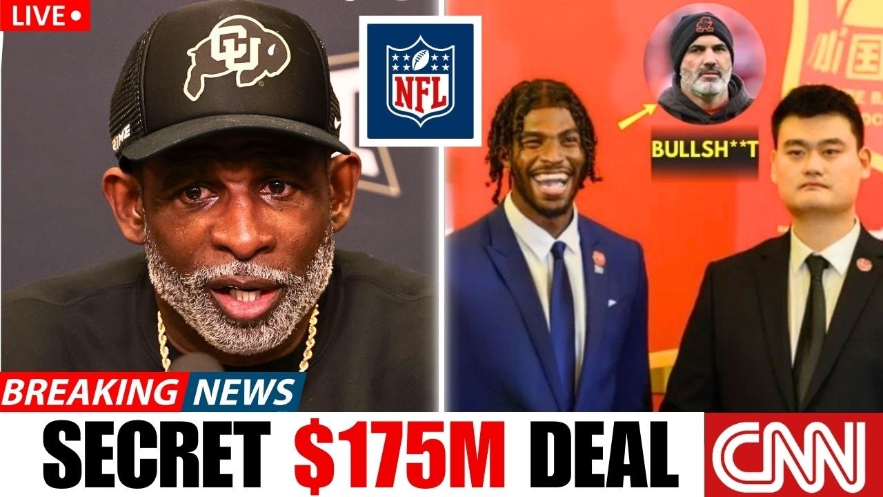 Deion Sanders REACTS to Shedeur’s SECRET $175M Overseas Deal!