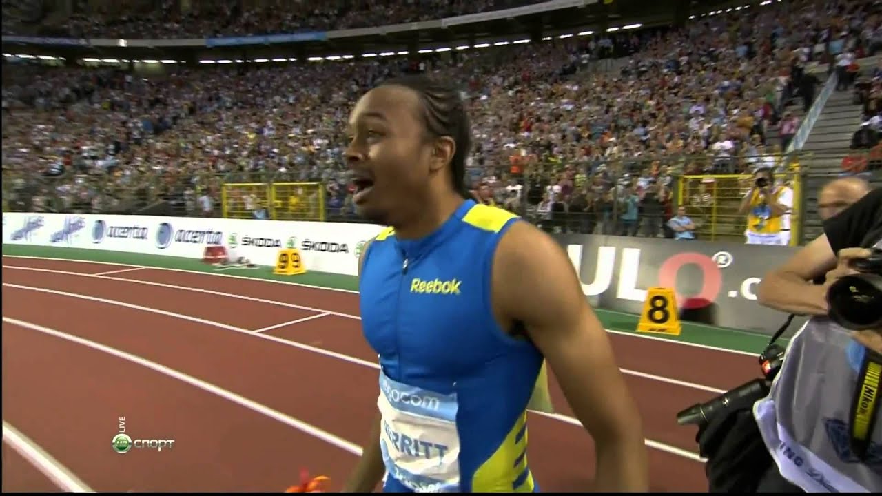 Aries Merritt 12.80 WR 110hs Brussells 2012