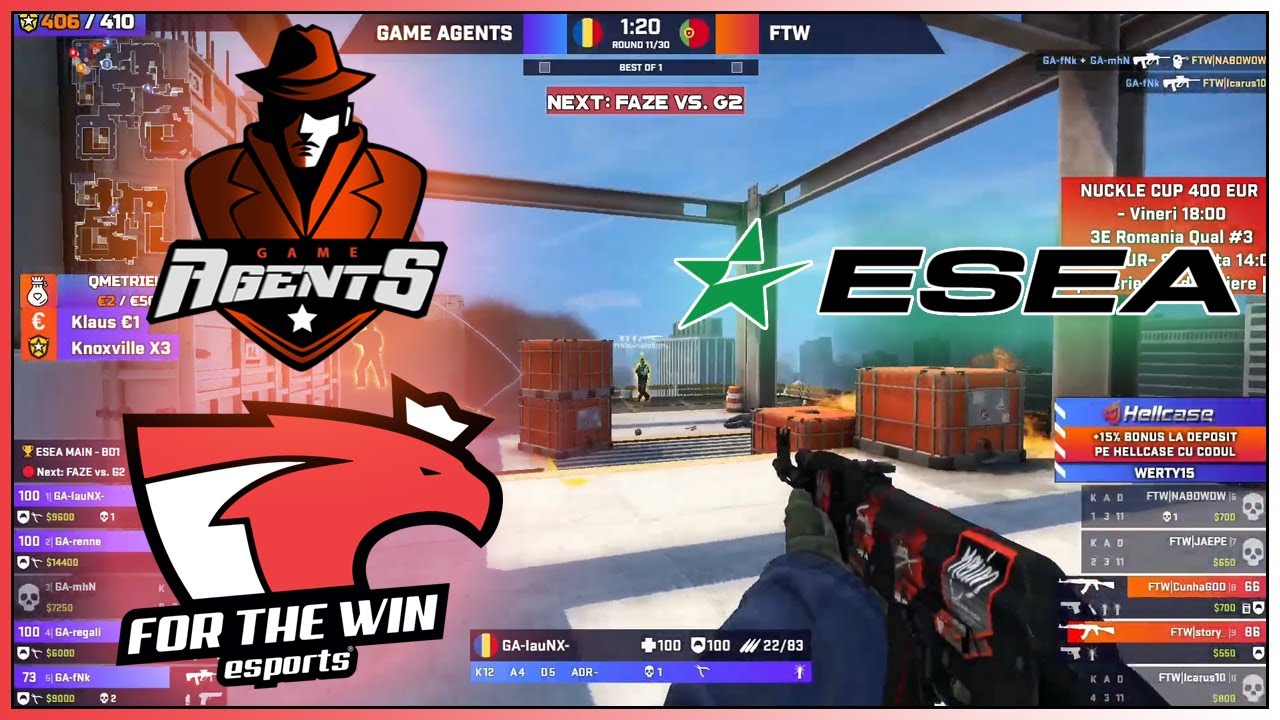 GameAgents vs FTW | Season 37 - EU - CSGO Main - HiGHLiGHTS | CSGO
