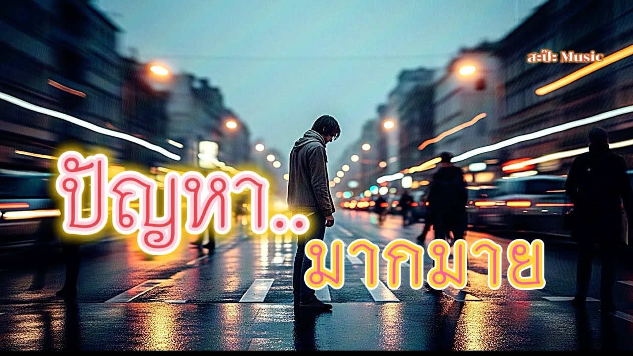 เพลง​ ปํญหา..มากมาย​ - สะป๊ะ​ Music​ #เพลง #music #เพลงฮิต #เพลงเพราะ #เพลงใหม่ #เพลงกำลังใจ