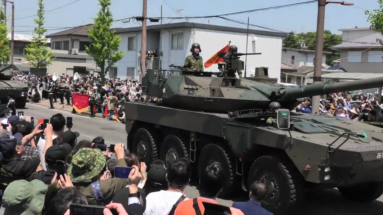善通寺駐屯地市中パレード2025 4 27