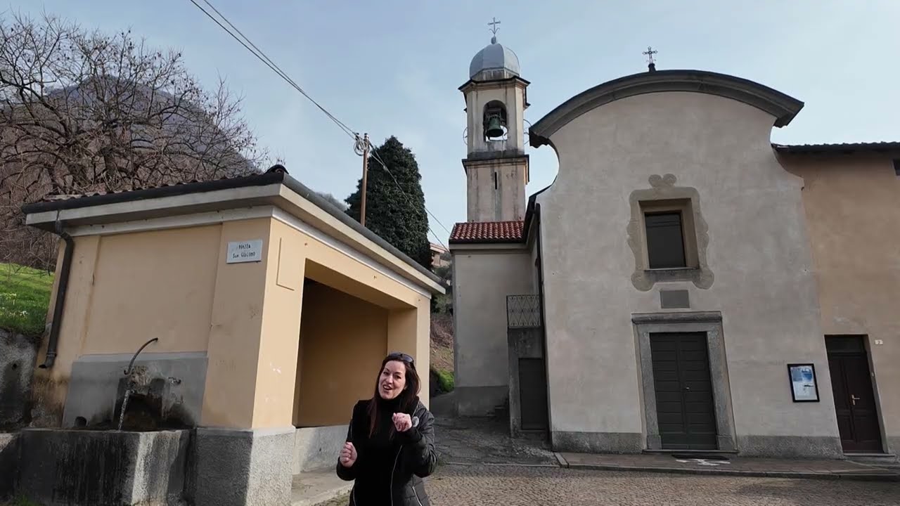 Mandello del Lario, Rongio: Casa Indipendente Vista Lago da Ristrutturare