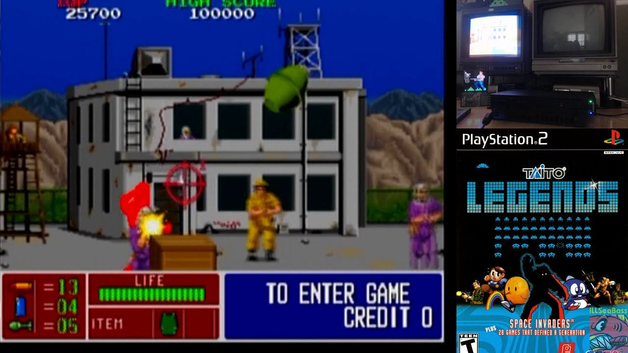 Operation Thunderbolt [Taito Legends] PS2 - 242,350