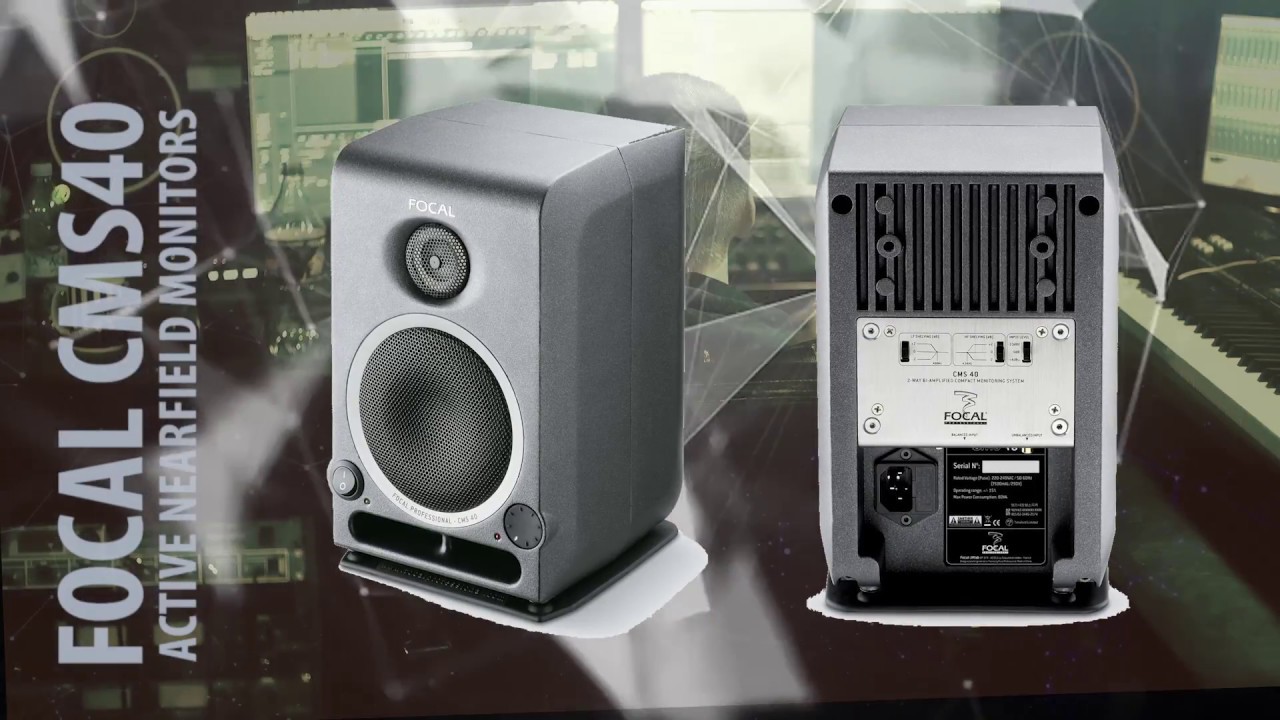 Focal CMS40 Active Nearfield Speakers Review 4