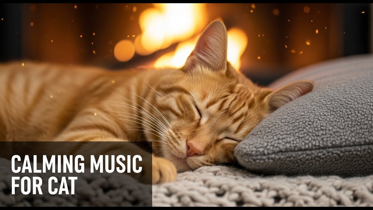 12 Hours of Ambient Cat Music for Relaxation 🧘 Anxiety Relief, Soothing Sounds for Deep Sleep 😴