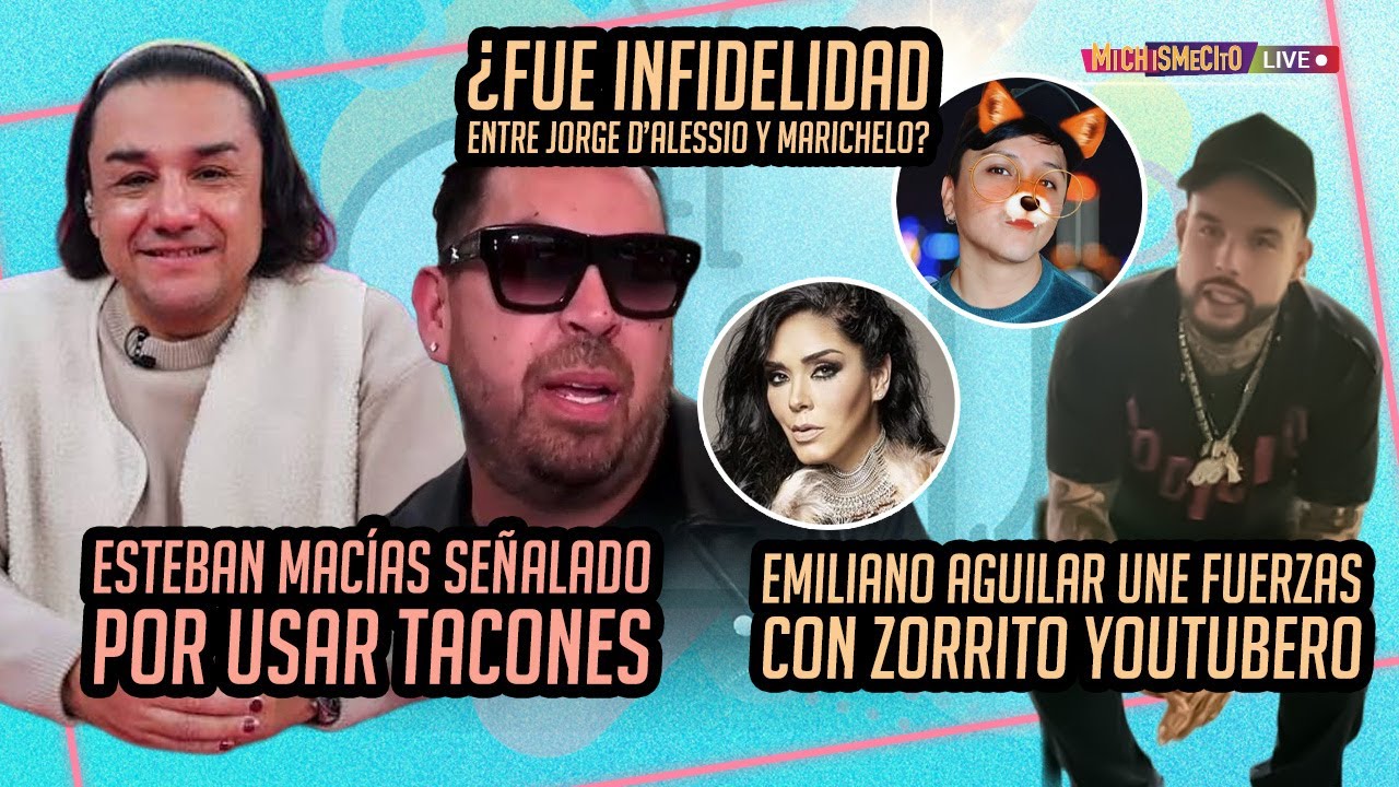 &iquest;Fue infidelidad entre Jorge D&rsquo;Alessio y Marichelo? / MICHISMECITO