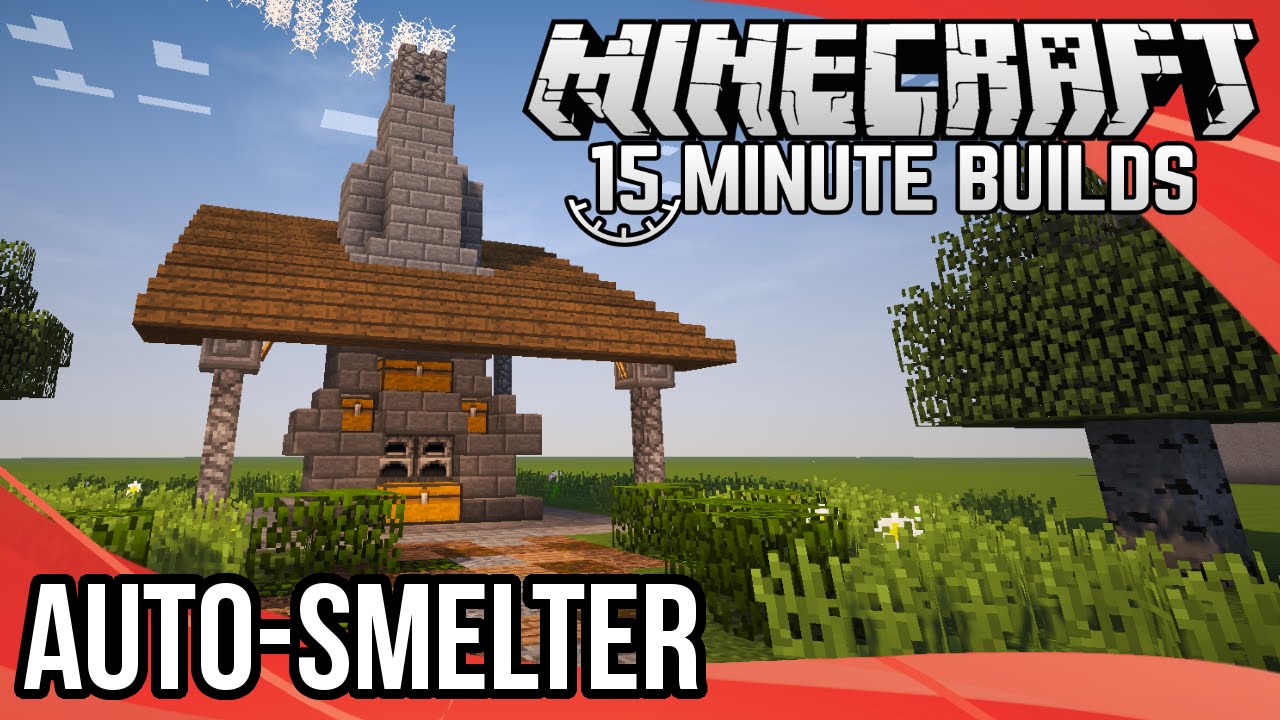 Minecraft 15-Minute Builds: Auto-Smelter