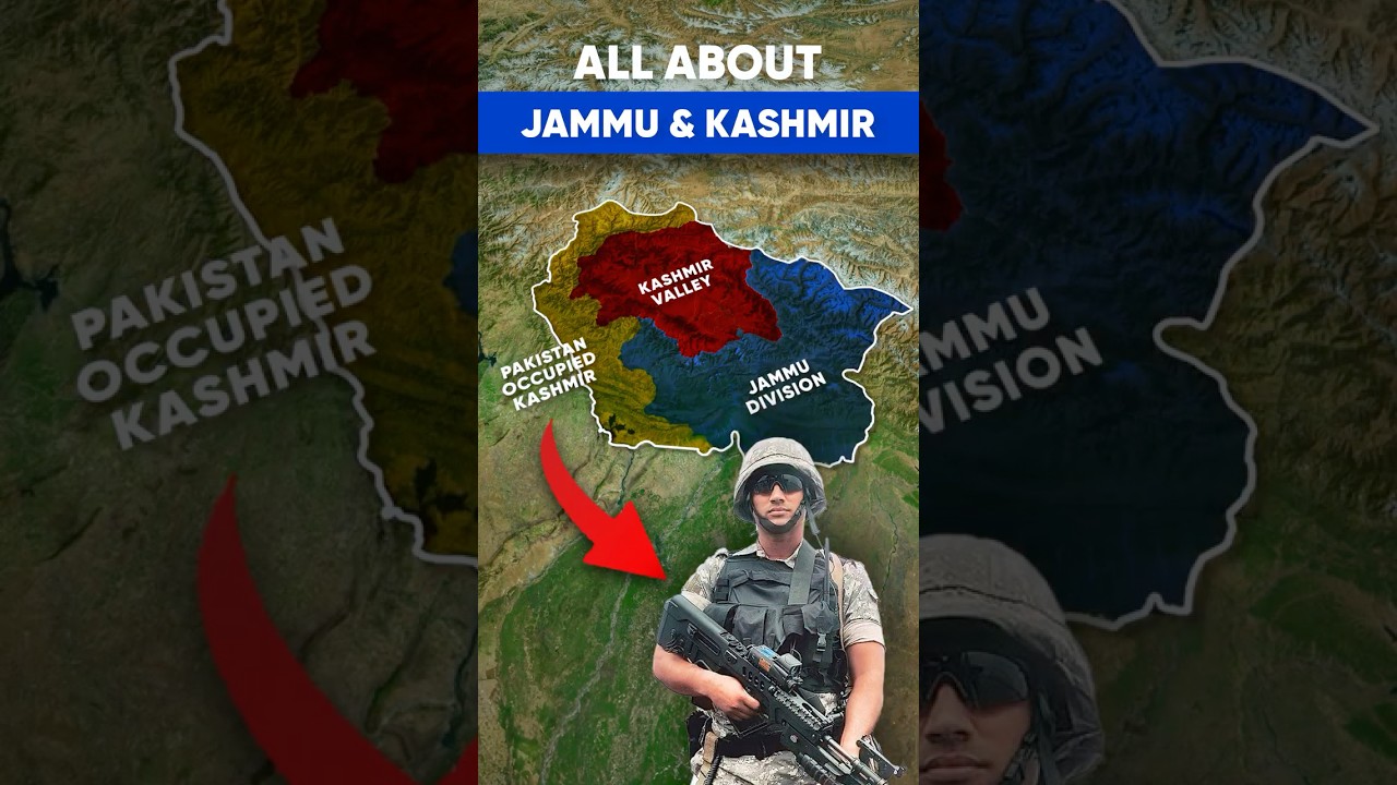 Geography of Jammu & Kashmir #upsc #ssc #cds #nda