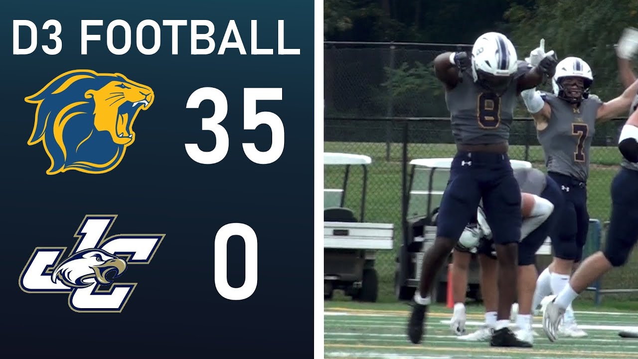 TCNJ 35 JUNIATA 0 - D3 Football Highlights
