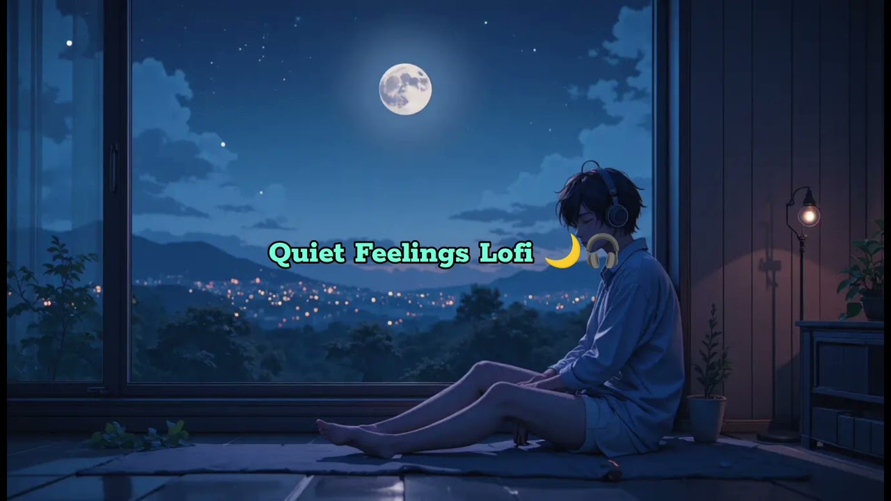 Quiet Feelings Lofi 🌙🎧 | Hindi Lofi Song for Relax | Peace & Night Vibes ✨