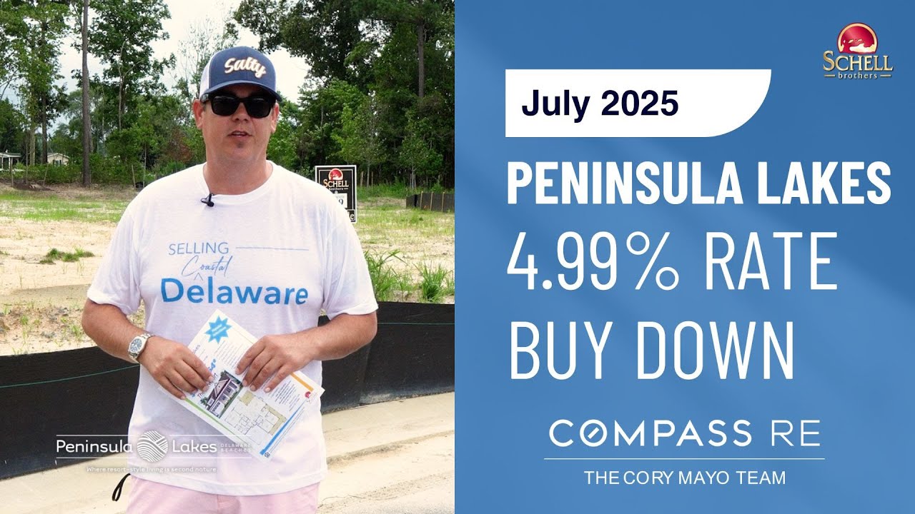 Final Basement Lot #549 at Peninsula Lakes  4.99% Rate + 10% Back&mdash;July 2025 Only! Watch for details