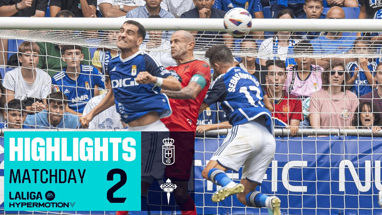 Highlights Real Oviedo vs Racing Club Ferrol (1-1)