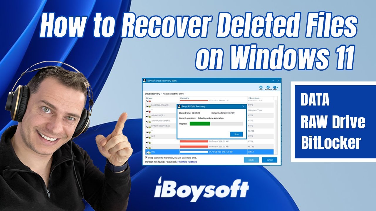 How to recover deleted or lost data from Windows 11 with iBoysoft Data Recovery