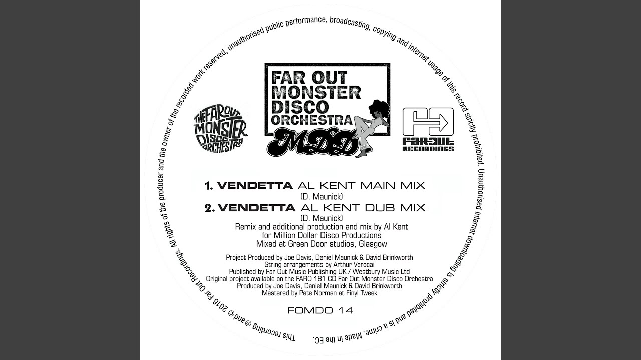 Vendetta (feat. Arthur Verocai) (Al Kent Mix)