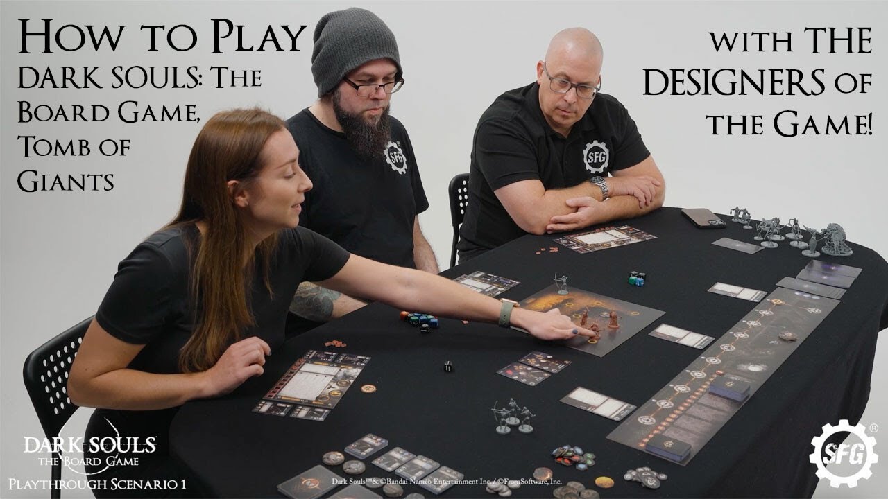 DARK SOULS™: The Board Game Tomb of Giants How to Play & Internal Playthrough, Scenario 1