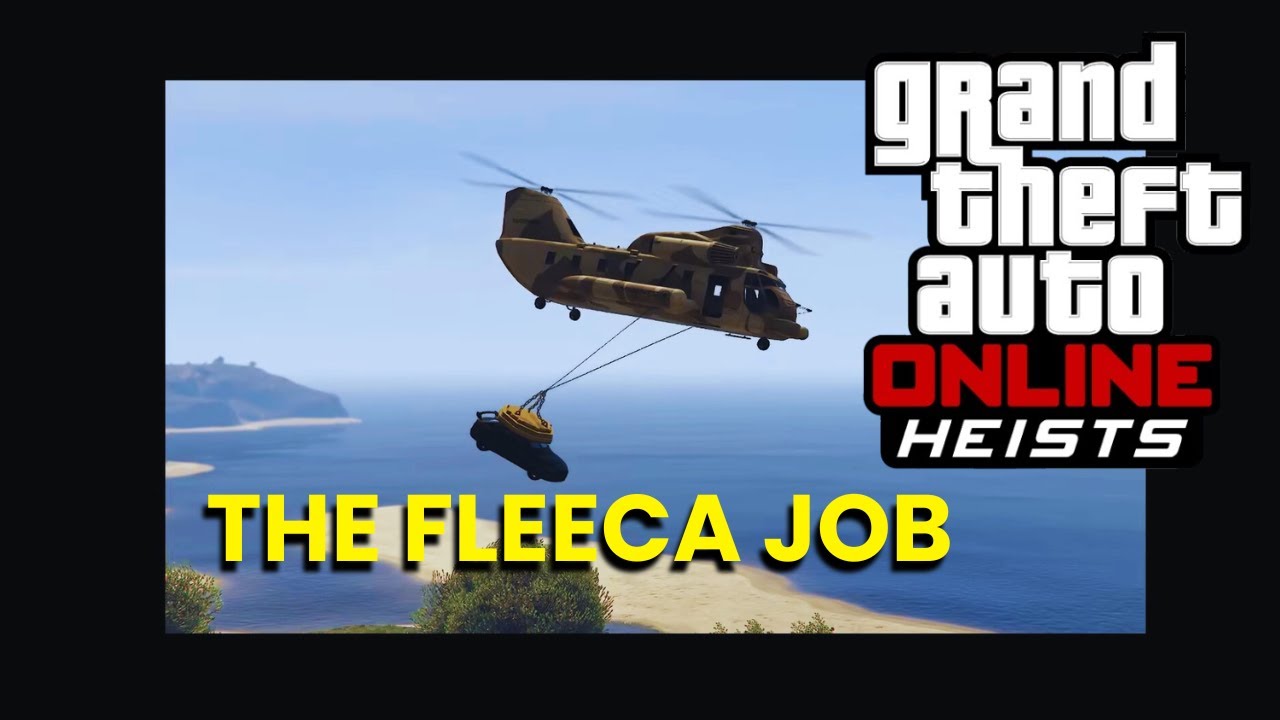 GTA Online heist The Fleeca Job Walkthrough #gtaonlineheists #gtav #gta #gtahiest