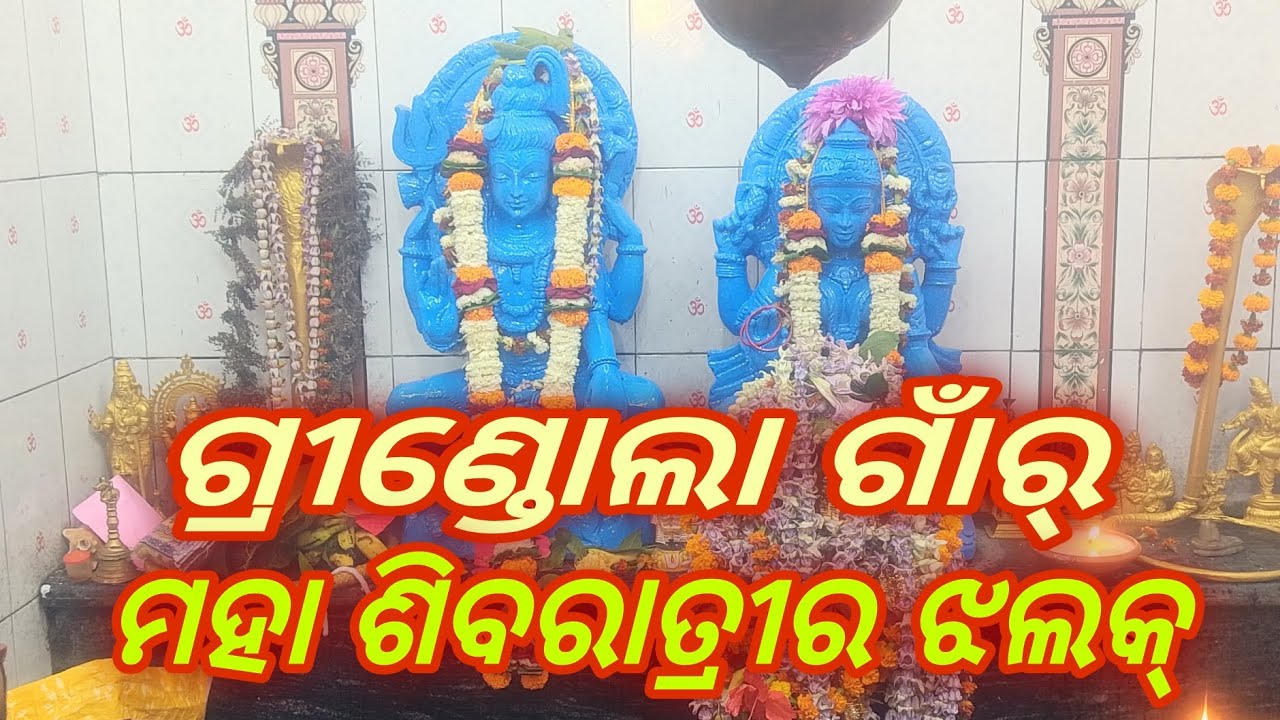 ବରଗଡ଼ ଜିଲ୍ଲା ବରପାଲି ବ୍ଲକ୍ ଗ୍ରୀଣ୍ଡୋଲା ଗାଁର୍ ମହା ଶିବରାତ୍ରୀର୍ ଝଲକ୍ 