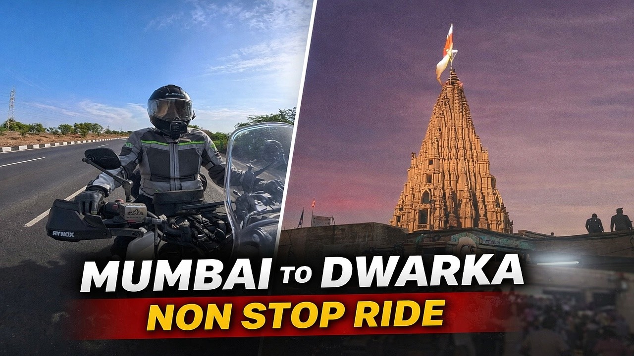I Rode 850 KM NONSTOP Alone 😱 Mumbai to Dwarka | Extreme Solo Ride on Himalayan 450