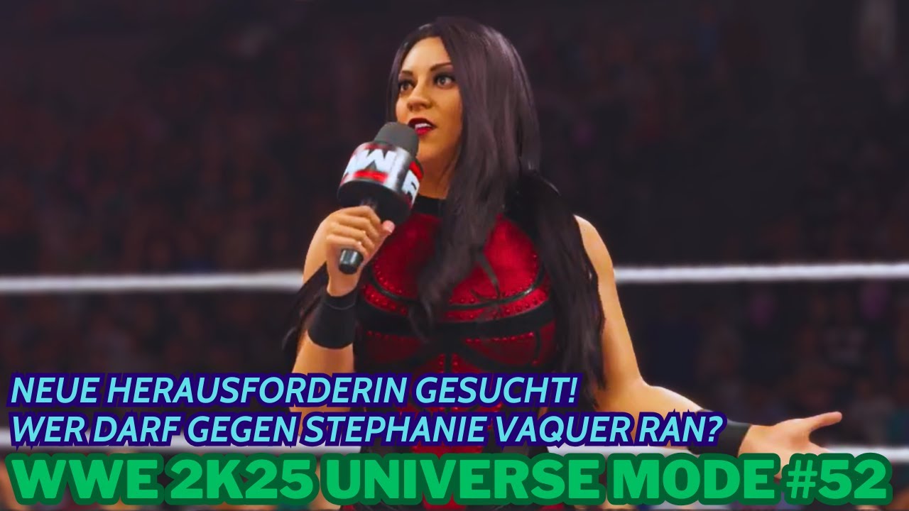 WWE 2K25 UNIVERSE MODE: Nummer-1-Herausforderin für den Women´s World Titel gesucht! | 