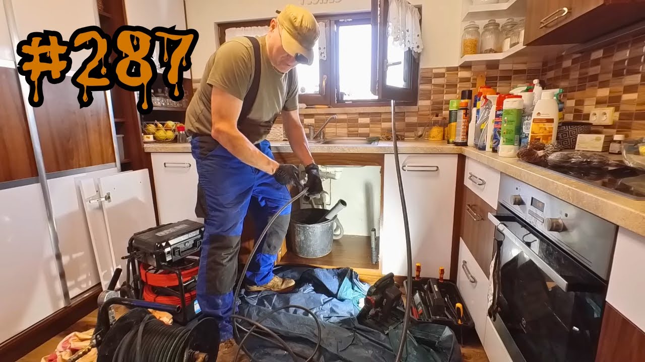 Ucpaný dřez a čistící vstup... 🤔| ČISTIČ ODPADU #287