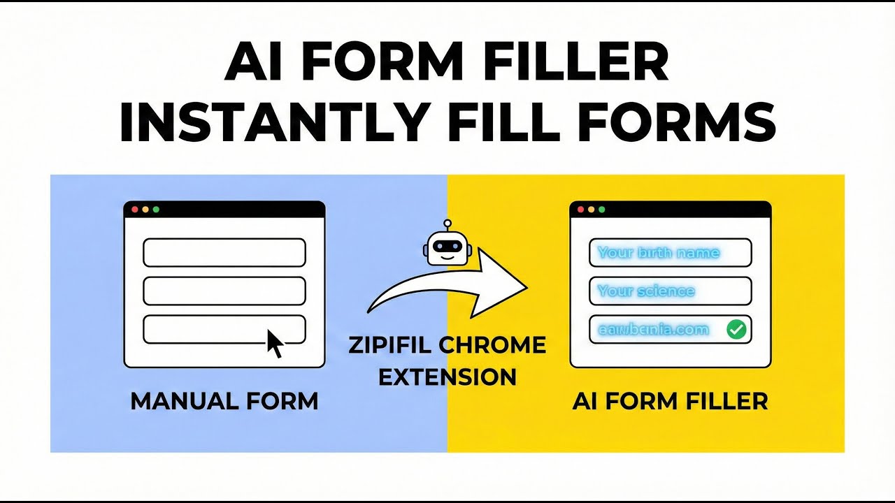 The Only AI Form Filler You'll Ever Need - Powered by AI