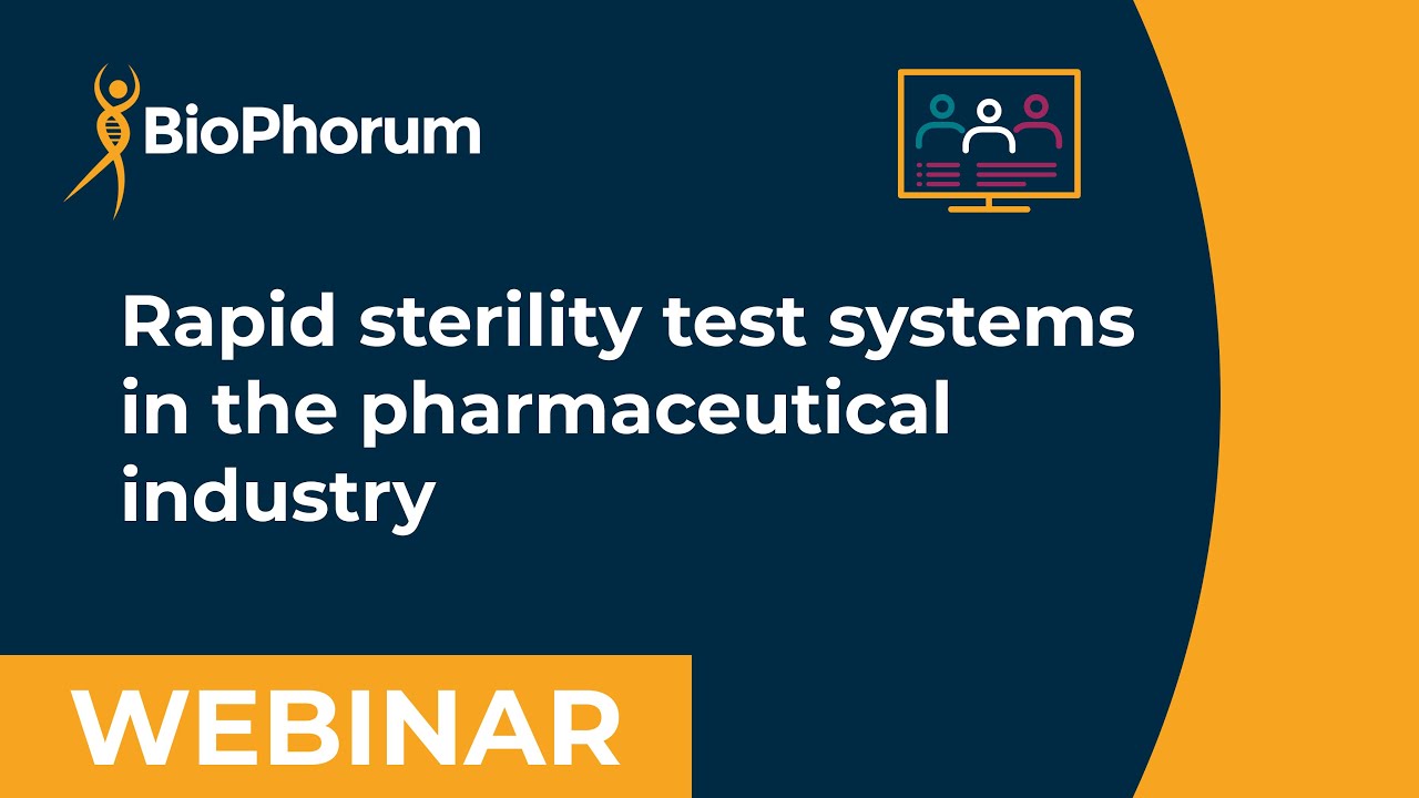 Rapid sterility test systems in the pharmaceutical industry webinar