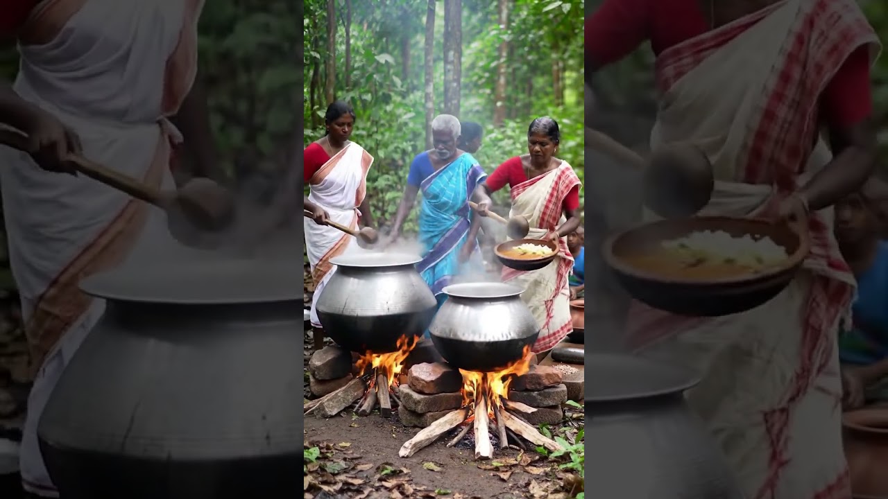 Traditional Aadiwasi Cooking in the Heart of the Jungle 🌿🍲 | Village Food Feast 