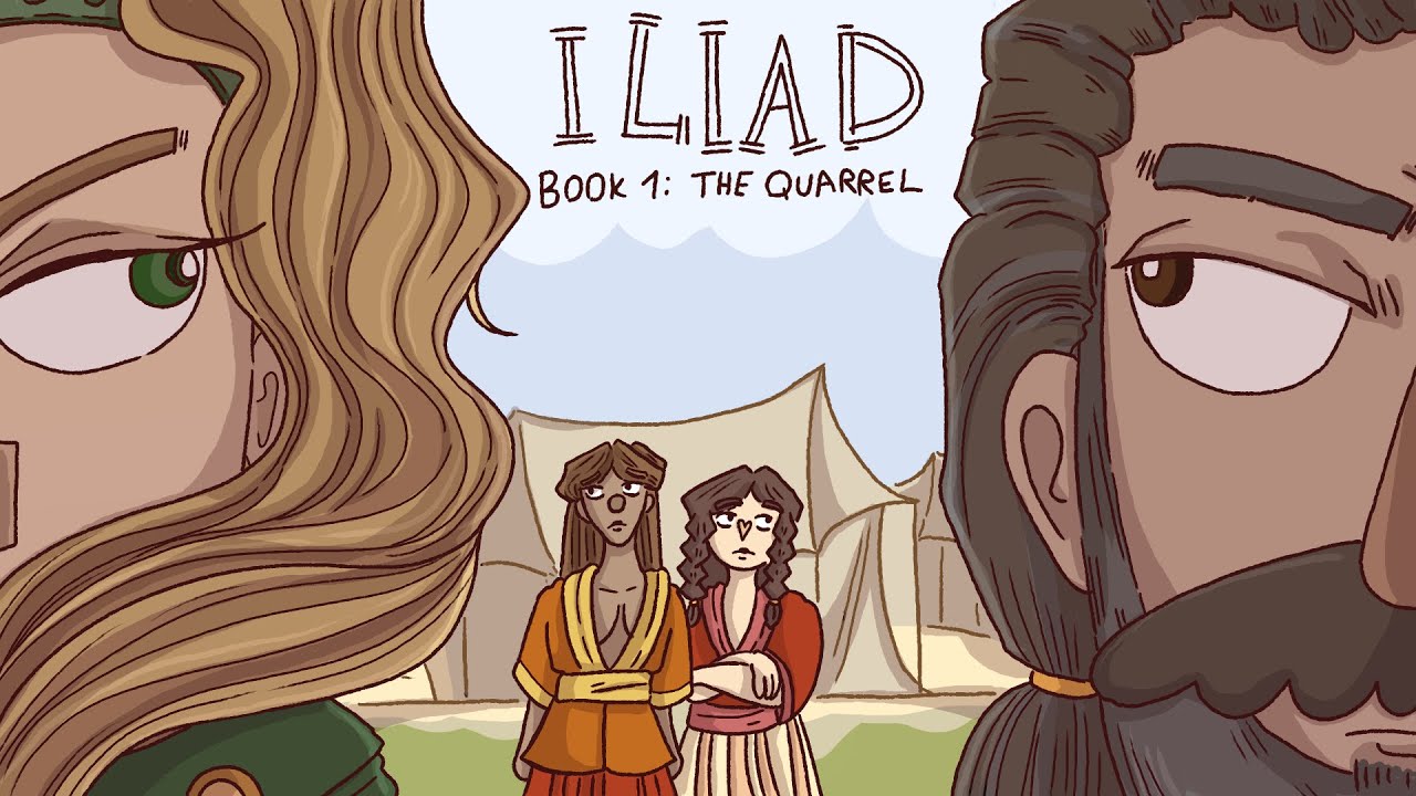 The Iliad Book 1 - Illustrated Summary